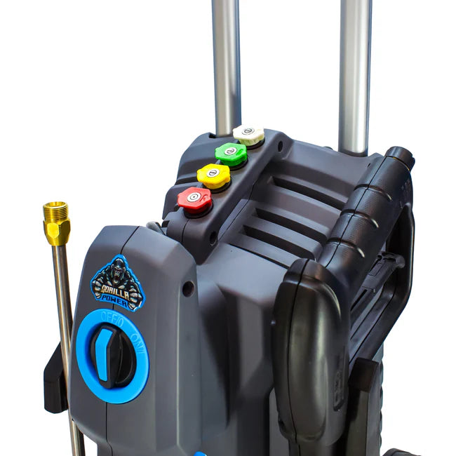 Gorilla Power GP8 - Semi-Professional Electric Pressure Washer - 190 Bar Max Pressure