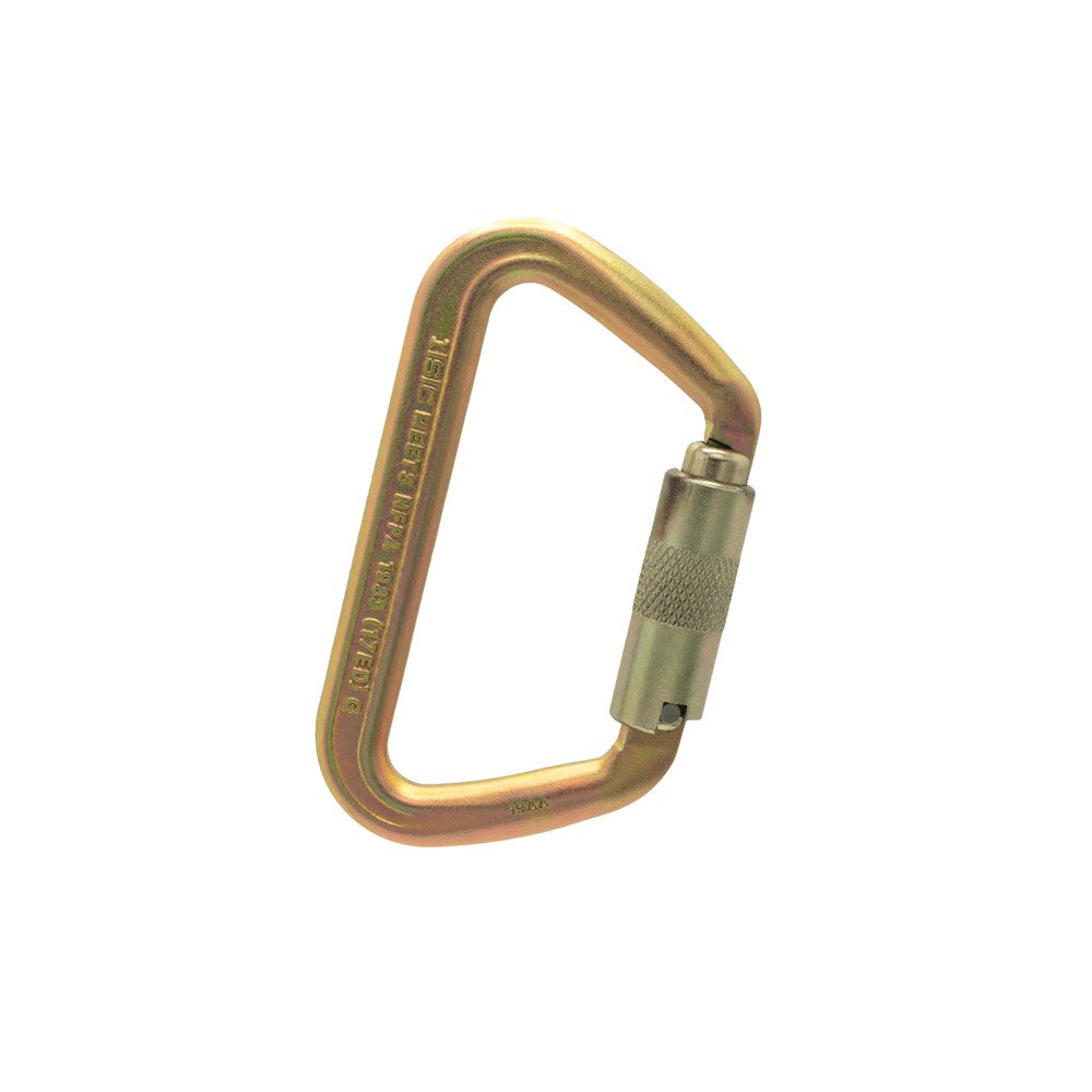 ISC - Small Iron Wizard Supersafe (3-Way) - MBS 70kN - Steel Karabiner from RiggingUK