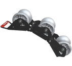 RUNPOTEC Cable Guide Roller Chain – 3 Part Universally Applicable