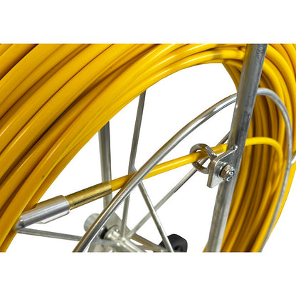 King Cobra 14mm Quick Release Cable Duct Rodder Eyebolt and end of rod - Ideal for installing draw ropes, pilot lines and winch ropes.