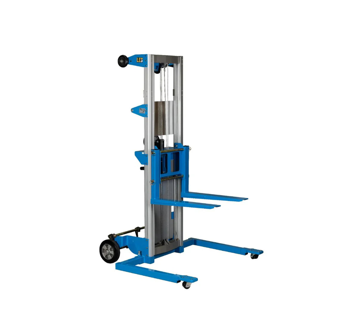 Lightweight Aluminium Hand Stacker Truck - Wide Base Legs