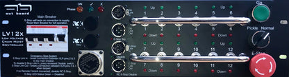 Out Board LV12x Low Voltage 12 Way Chain Hoist Controller Front Face