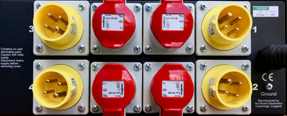 Out Board LV4 Low Voltage 4 Way Chain Hoist Controller Rear Face