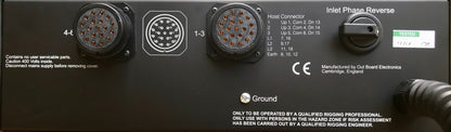 Out Board LV6x Low Voltage 6 Way Chain Hoist Controller Rear Face