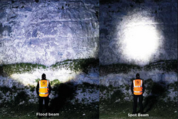 Zoom 1100 RX- 1100 Lumens - Rechargeable - Battery Powered