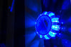 Pulsar AAA Battery Powered Hazard Warning Light - blue turned on