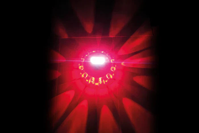 Pulsar AAA Yellow Hazard Warning Light – 360º Battery LED