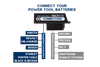 Thor Connect - 2500 Lumens - Powertool Battery Work Light