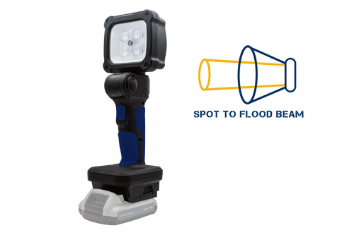 Thor Connect - 2500 Lumens - Powertool Battery Work Light