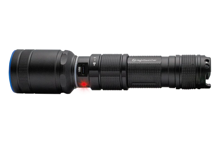 Tracker 1000 - Powerful 1000 Lumens - Rechargeable Flashlight