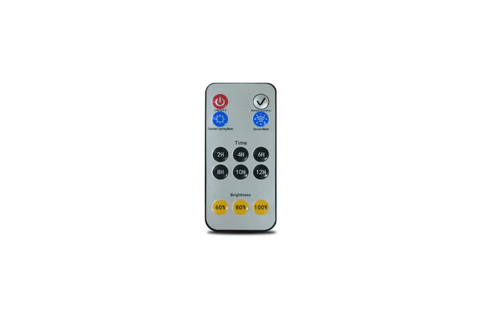 Remote Control for NexSun 6000 Black LED Solar Flood Light