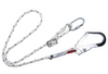 Portwest - Adjustable Restraint Lanyard White in colour, length 2m with a single Scaff hook from RiggingUK