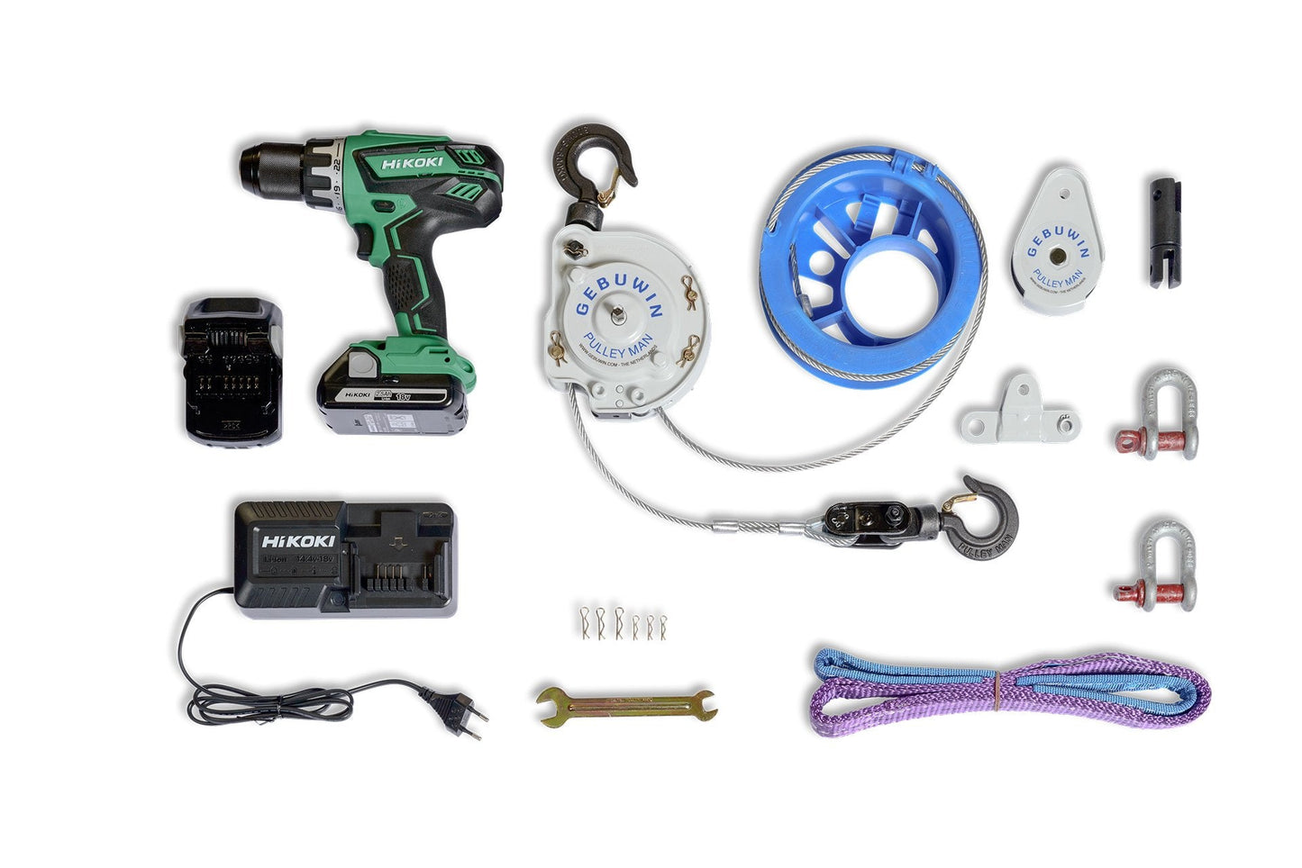 Pulley Man - The Portable Winch and Hoist