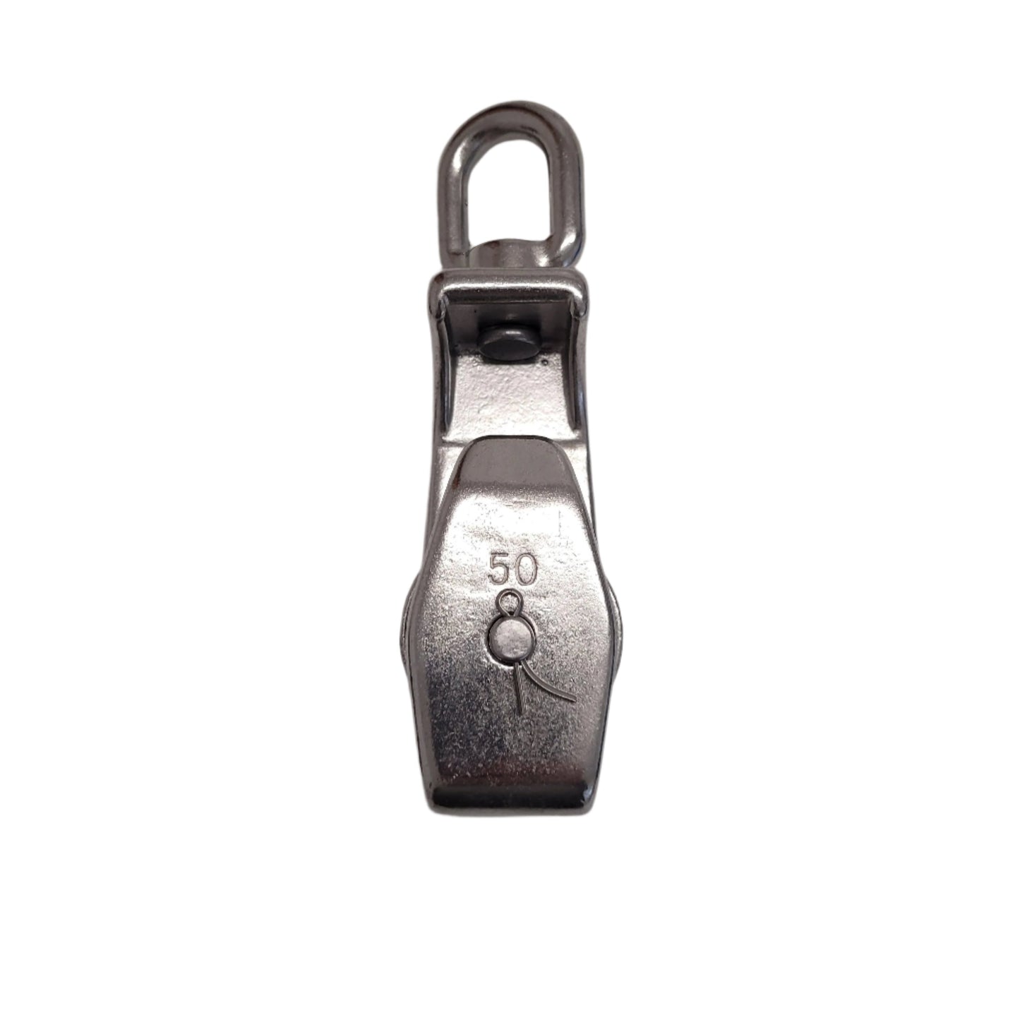 RIGGFIX - Stainless Steel Single Pulley Block with Open Side 10mm R/D - AISI316
