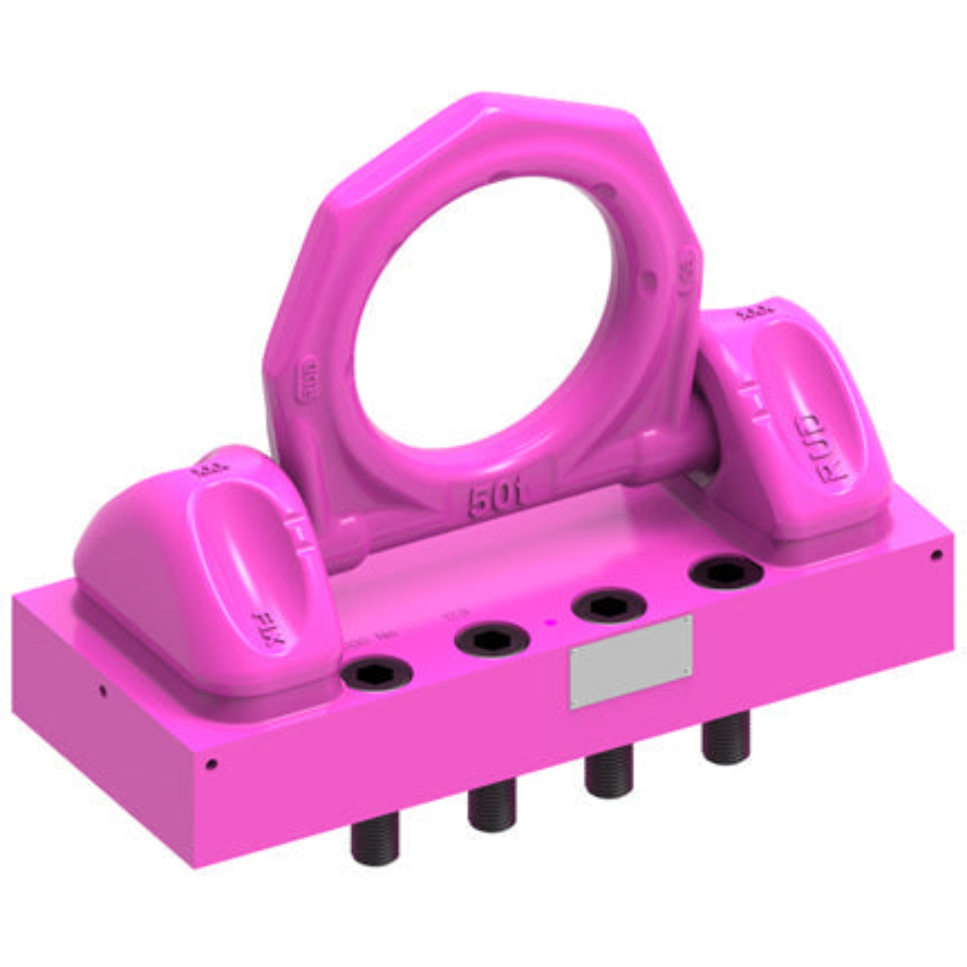 RUD - VRBG 31.5t and 50t - Load Ring on Plate for Bolting from RiggingUK