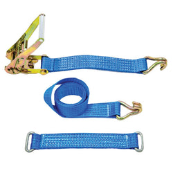  Recovery Wheel Straps Complete System with Claw Hook and Flat Strap Links - UK Made