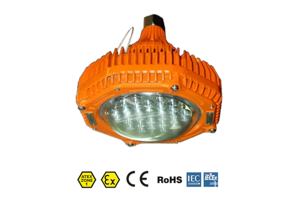 Titan Pendant - 7350 Lumens - Zone 1 & 21 - AC Round ATEX Floodlight