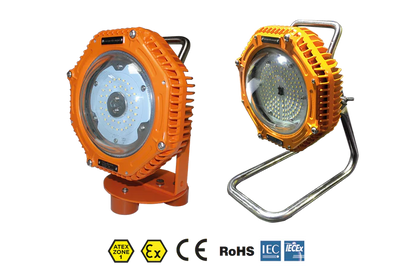 Titan R - 1400 Lumens - Zone 1 - Rechargeable ATEX Floodlight