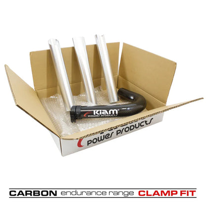 Clamped Carbon Fibre Gutter Vacuum Pole Kit (51mm Diameter) 20ft-40ft Kits
