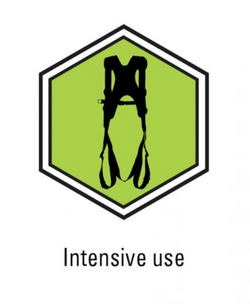 Kratos - Fly'In 3 - 5 Point Luxury Full Body Harness with Belt