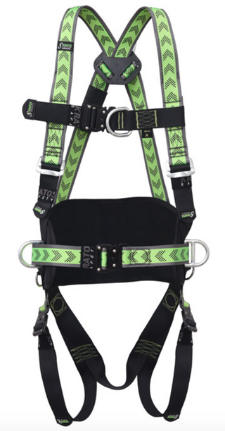  Kratos - Full Body Harness with 4 Point Comfort and Belt