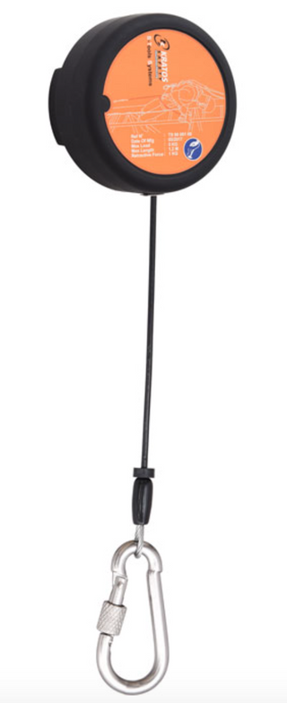  Kratos - Retractable Connecting Tool Lanyard - Max Weight 5kg, Max Length 1.2m