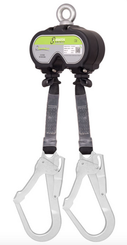  Kratos - 2m Olympe Twin Retractable Webbing Fall Arrest Block