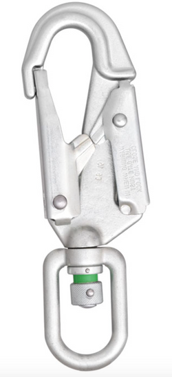  Steel Swivel Snap Hook with Load Indicator - Gare Opening 20mm - 23kN