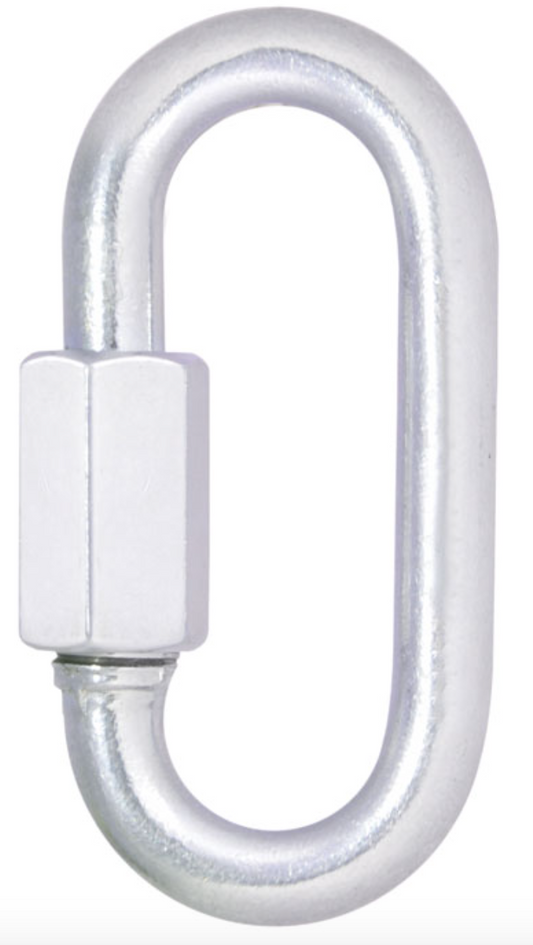 Alloy Steel Oval Quick Link - Screw Locking - 32kN