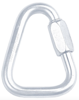  Steel Delta Quick Link - MBS 22kN - Gate Opening 10mm