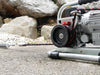 RUNPOTEC - 115V Capstan Winch CW 800 E Including Steel Trolley Mounting Rail And Strap - Max Pulling Force 800kg in use