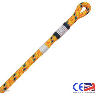  STEIN - MANTRA ACR-24 - Climbing Line with Spliced Eye - Assorted Lengths 25m - 60m