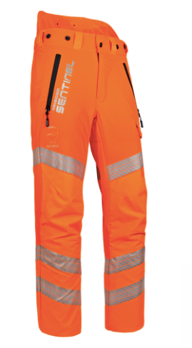 STEIN KRIEGER "SENTINEL RAIL" Chainsaw Trousers "C" Long Leg - Rail Approved