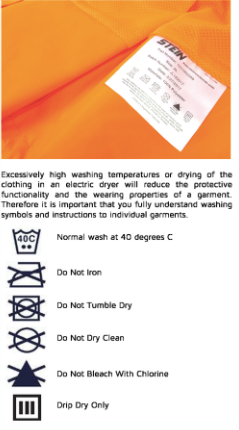 STEIN -  X25 VENTOUT Hi-Viz T-Shirt Long Sleeve - Orange - Assorted Sizes