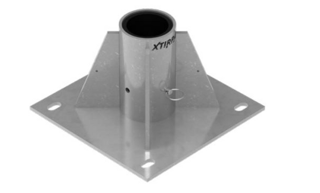 Xtirpa Floor Adaptor for Anchor Post, 304 Stainless Steel