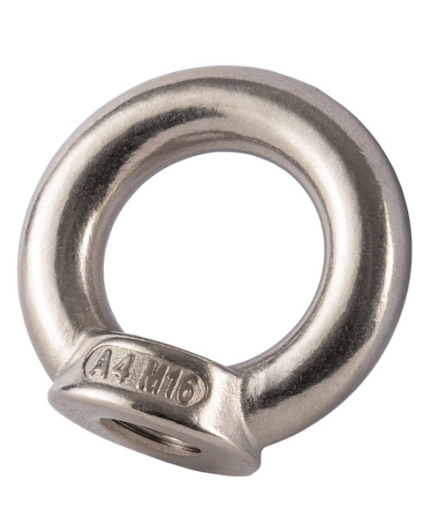 Stainless Steel Commercial Eyenut from RiiggingUK