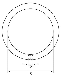 Stainless Steel AISI 316 Round Ring