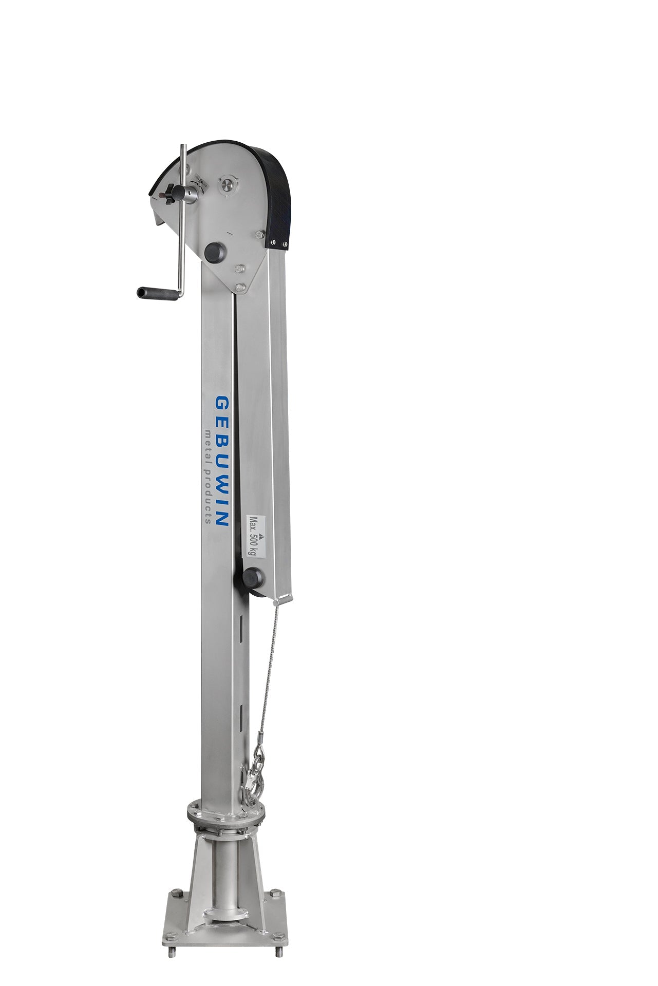 SD500 SST - 500kg Stainless Swivel Hoisting Davit (Built in winch with 13m Cable)
