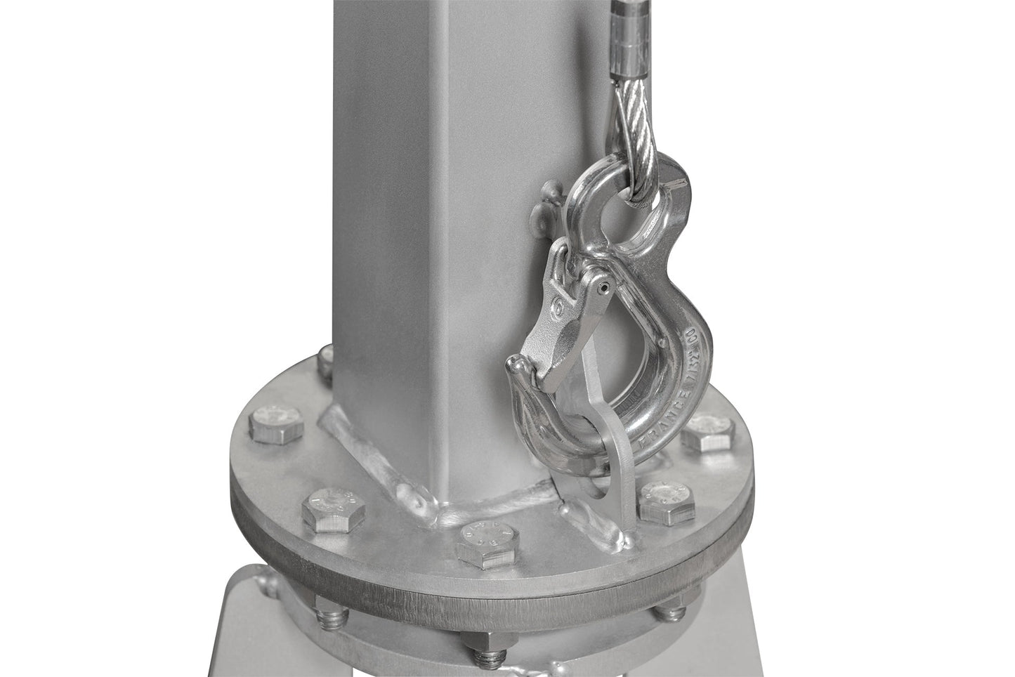 SD500 SST - 500kg Stainless Swivel Hoisting Davit (Built in winch with 13m Cable)