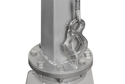 SD500 SST - 500kg Stainless Swivel Hoisting Davit (Built in winch with 13m Cable)
