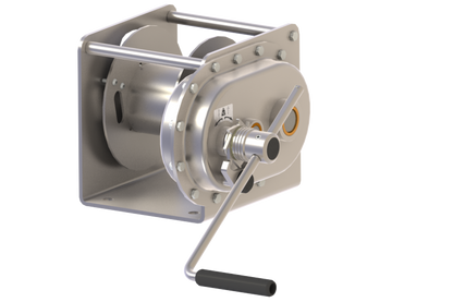 GEBUWIN - TC1000 and TC1500 GR/FS SPUR GEAR CONSOLE WINCH - PAINTED FINISH