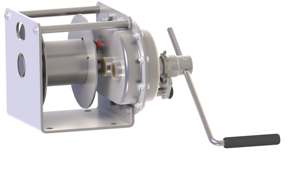 GEBUWIN - TC1000 and TC1500 GR/FS SPUR GEAR CONSOLE WINCH - PAINTED FINISH