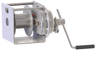  GEBUWIN - TC1000 and TC1500 GR/FS SPUR GEAR CONSOLE WINCH - PAINTED FINISH