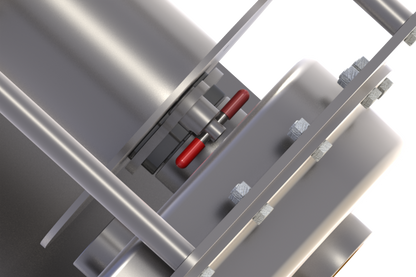 GEBUWIN - TC1000 and TC1500 SS/FS SPUR GEAR CONSOLE WINCH - STAINLESS STEEL FINISH