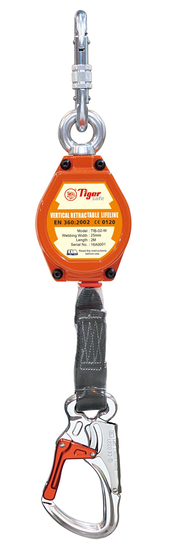 TIGER FALL ARREST BLOCKS - WEBBING - TIB-W