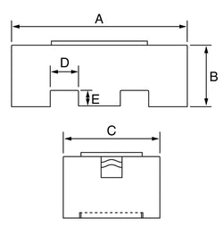 Calibrated Slab Test Weight 250kg - 500kg - 1000kg