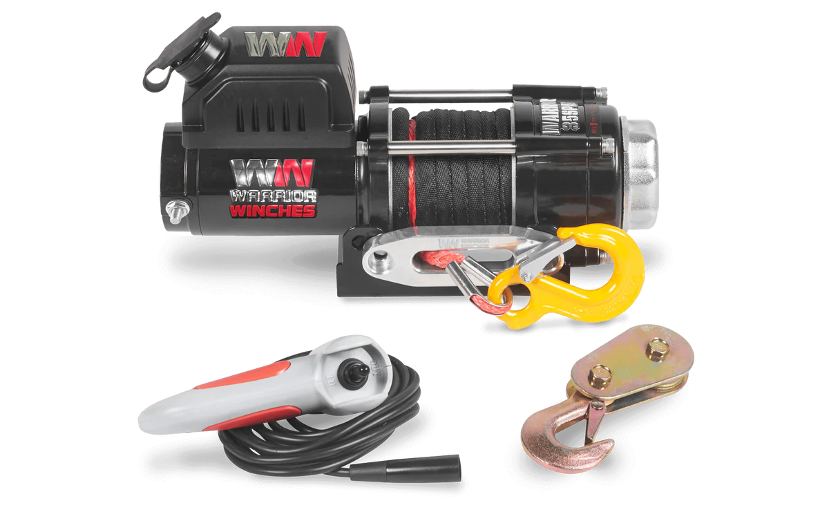 Ninja 3500 (1588kg) Electric Winch with Synthetic Rope with Accessories