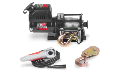 Ninja 2000 (907kg) Electric Winch with Steel Cable 12 Volts with accessories