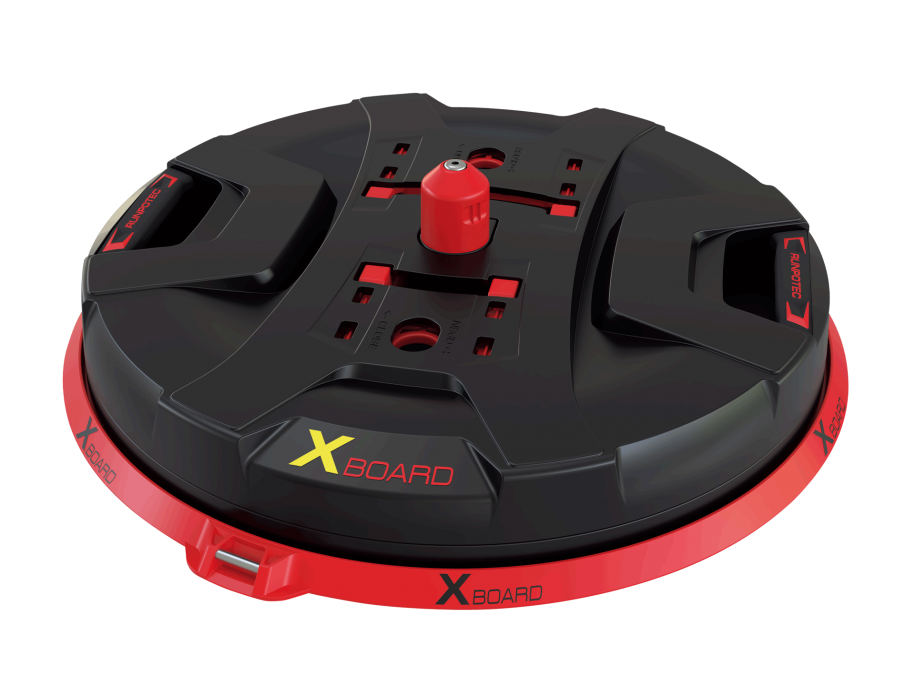 RUNPOTEC Red and Black XB 500 Cable Roller – X BOARD 500 (800kg Capacity) Cable winder/unwinder