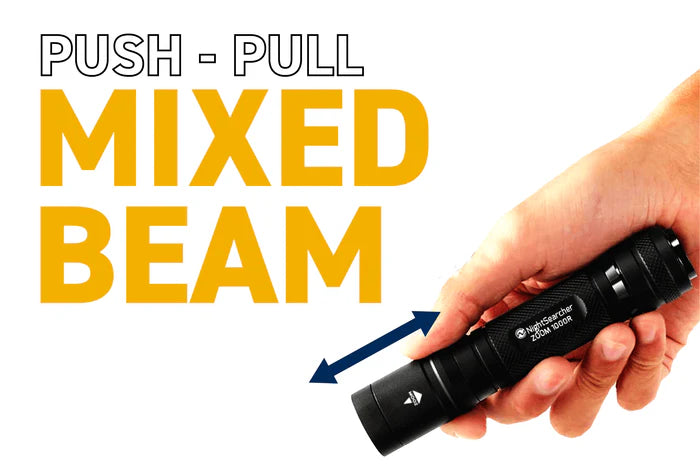 Zoom 1000 R - 1000 Lumens - Professional Rechargeable Flashlight